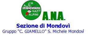 Associazione Nazionale Alpini, Sez. di Mondovì -Gruppo "C.GIAMELLO" San Michele Mondovì